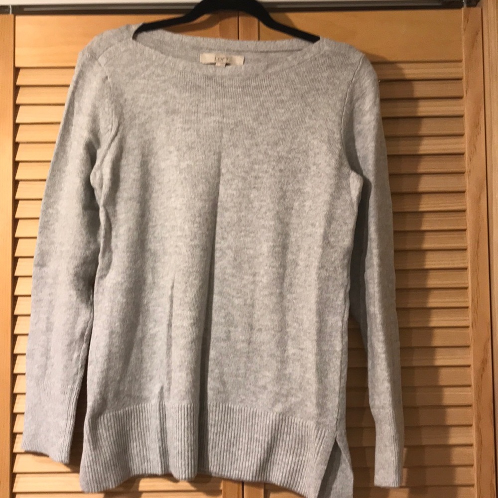 Grey loft sweater